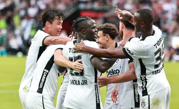 Beşiktaş, Danimarka'da da kazandı, üçüncü tura yükseldi