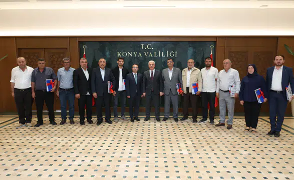 Konya'ya 63 milyon liralık dev destek! Tarımda 9 proje hayata geçiyor