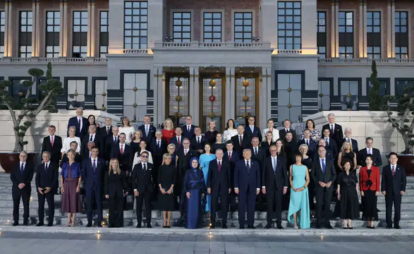 Dünya liderleri Türkiye’de! Aile fotoğrafı çekildi