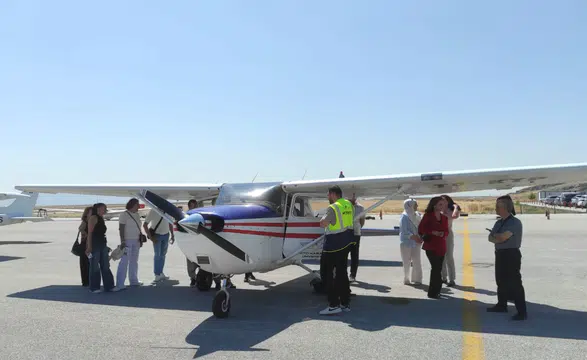 Konya'da gazeteciler drone pilotu oluyor! Eğitimde uygulama aşamasına geçildi
