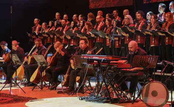 Konya’da bu konser büyük ilgi gördü! Oyun havalarıyla coştular