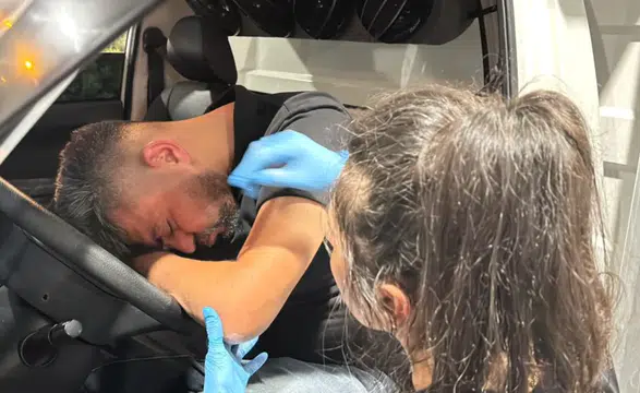 2.33 promille direksiyonda sızdı! Pompacı parayı ambulansın içinde istedi