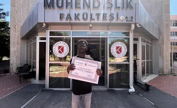 Kenya diye Konya'ya geldi, şehre hayran kaldı