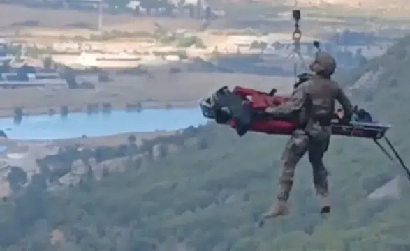 Ambulans ulaşamadı, helikopter devreye girdi! Konya’da kadın böyle kurtarıldı