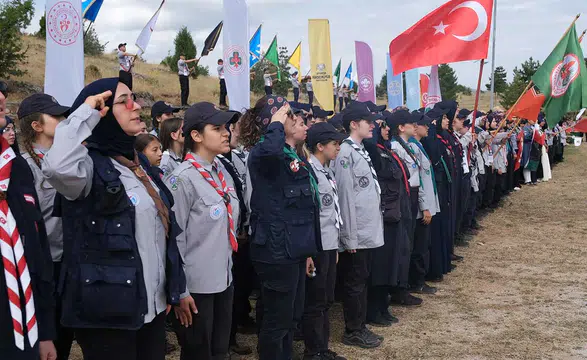 2 binden fazla izci Konya’da! 16 ülkeden izci katıldı