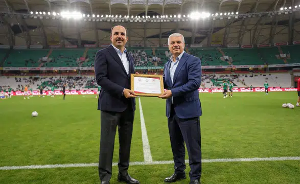 Konya Stadyumu Türkiye’de bir ilki başardı