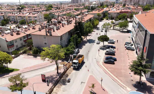 Konya’da o mahallede altyapı değişiyor! 2 bin 10 metrelik hat yenileniyor