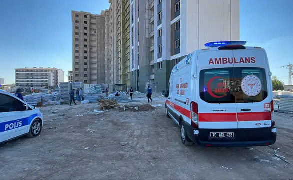 Karaman’da acı olay! İnşaat işçisi asansör boşluğuna düşerek can verdi