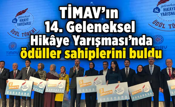 TİMAV’ın 14. Geleneksel Hikâye Yarışması’nda ödüller sahiplerini buldu