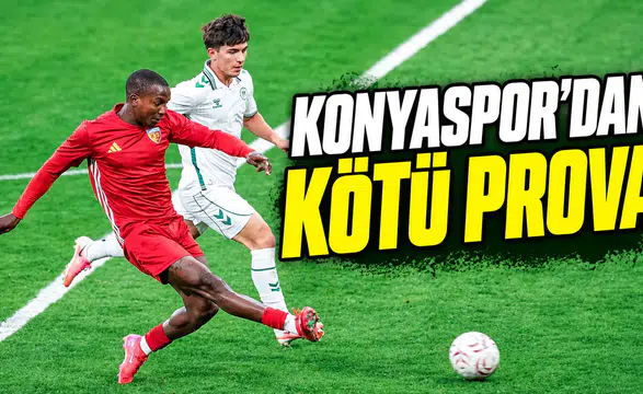 Konyaspor'dan kötü prova