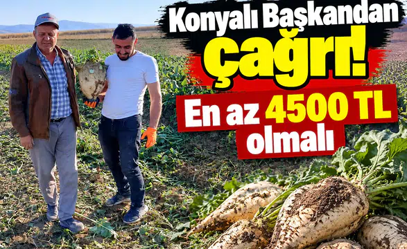 Konyalı Başkandan çağrı: En az 4500 TL olmalı