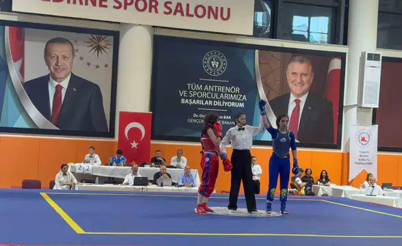 Meramlı wushu sporcusu Defne, milli takımda Türkiye’yi temsil edecek