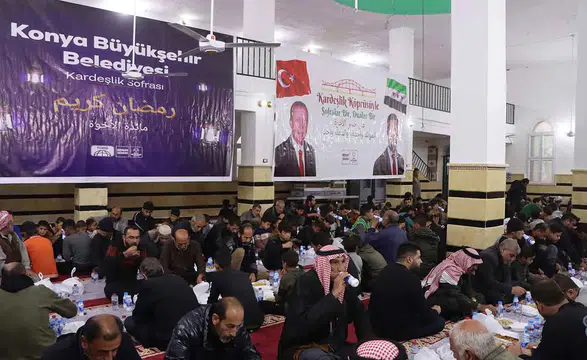 Konya Büyükşehir Ramazan bereketini sınır ötesine taşıdı