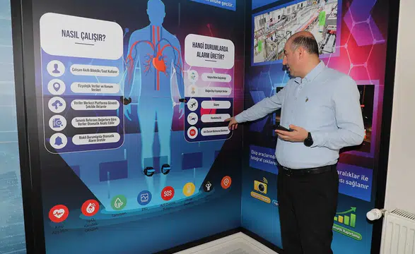 Anlık takip edilecek! Konya’da iş güvenliği için teknolojik adım