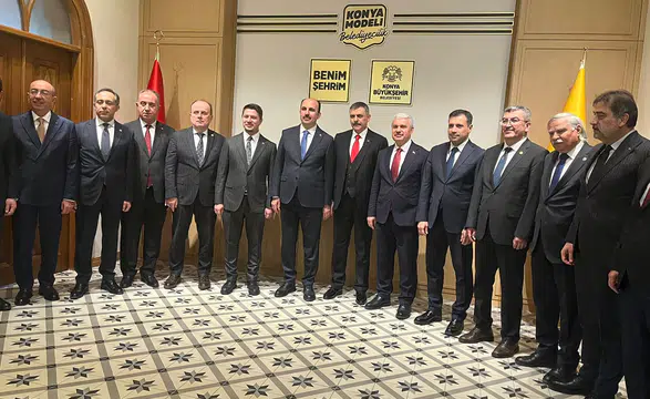 Bakan Çiftçi'den Konya Büyükşehir'e ziyaret