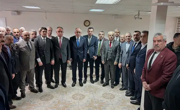 Konya’da Ülkücüler bayramlaştı!