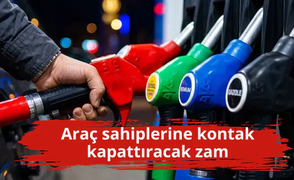 Araç sahiplerine kontak kapattıracak zam