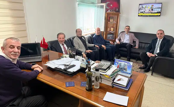 Konya esnafının liderleri bir araya geldi