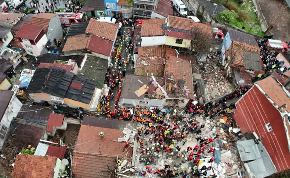 Valilik duyurdu! Çöken bina ile ilgili flaş gelişme