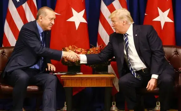 Cumhurbaşkanı Erdoğan, Donald Trump ile görüştü