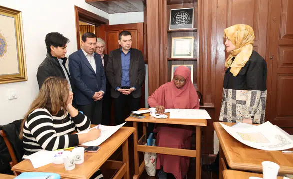 Başkan Kılca, o öğrencilerle buluştu!