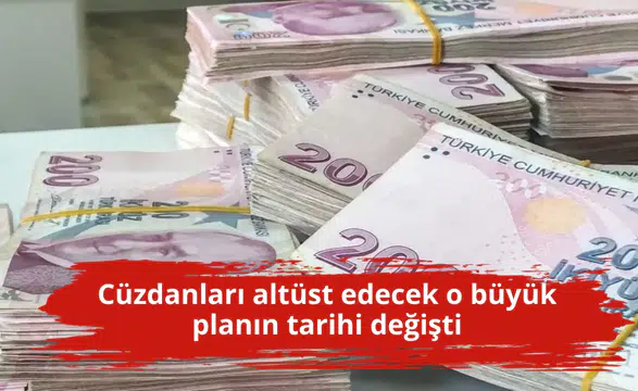 Cüzdanları altüst edecek o büyük planın tarihi değişti