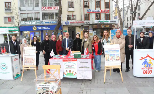 Konya’da anlamlı proje: Bağışlanan kitaplar çocuklara umut oluyor