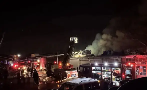 Konya’da ard arda patlamalar! Ekipler bölgede