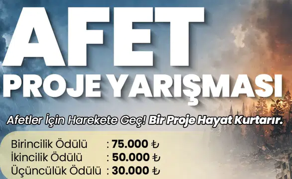 Konya'da Afet Yarışması başvuruları başladı: Ödül 75 bin TL!