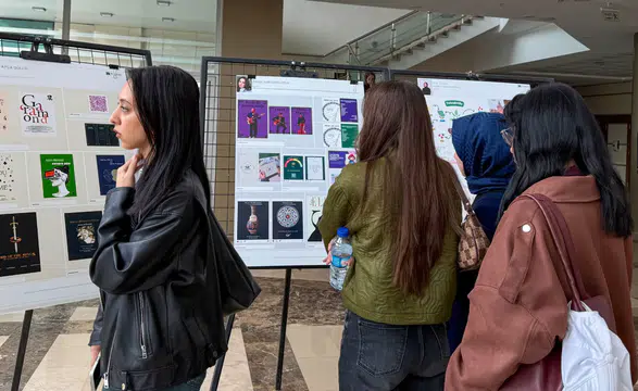 KTO Karatay Üniversitesi’nde dört yıllık emek sergiye dönüştü