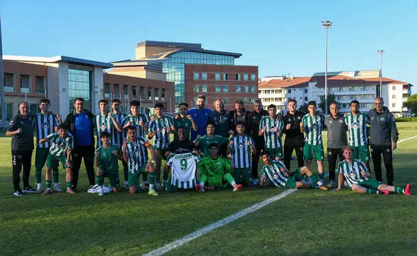 Konyaspor’un gençlerinden son maçta 5 gollü galibiyet