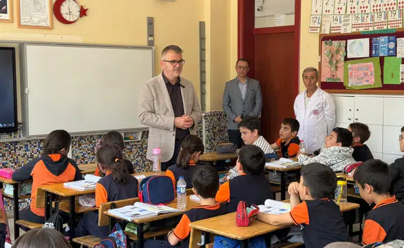 Konya'da öğrenciler bu dersi unutmayacak: Başkana sorular yağdı
