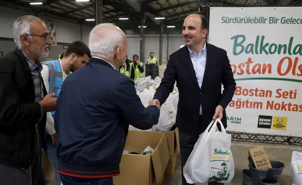 Konya’da balkonunu bostana çevirmek isteyenler bu projeye koştu