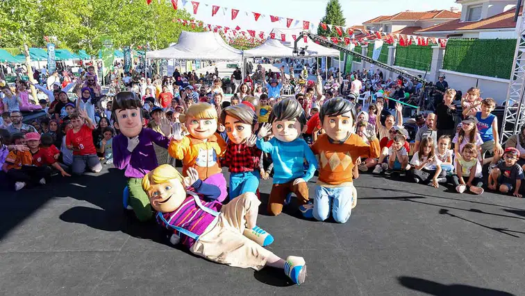 Meram'da karne şenliği coşkusu! Çocuklar unutulmaz bir gün yaşadı