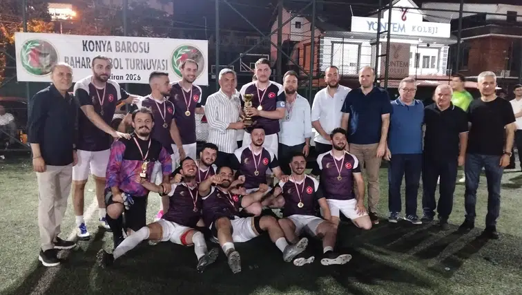 Konya Barosu'nda şampiyon belli oldu! Kupa MAGG'ın