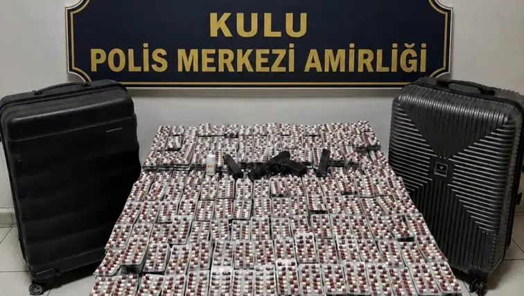 Araçlardan çıkanlar ekipleri bile şaşırttı! Konya'da büyük operasyon