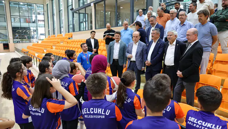 Konya milletvekilleri o merkezi ziyaret etti! Geleceğin şampiyonları burada yetişecek