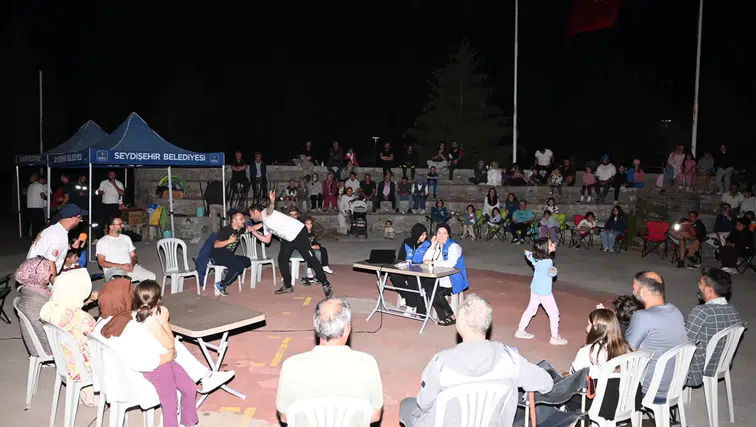 Konya'da 60 baba ve 123 çocuk doğada bir araya geldi