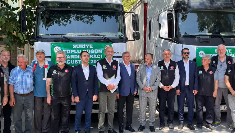 Mehir Vakfı'ndan Suriye'ye dev yardım