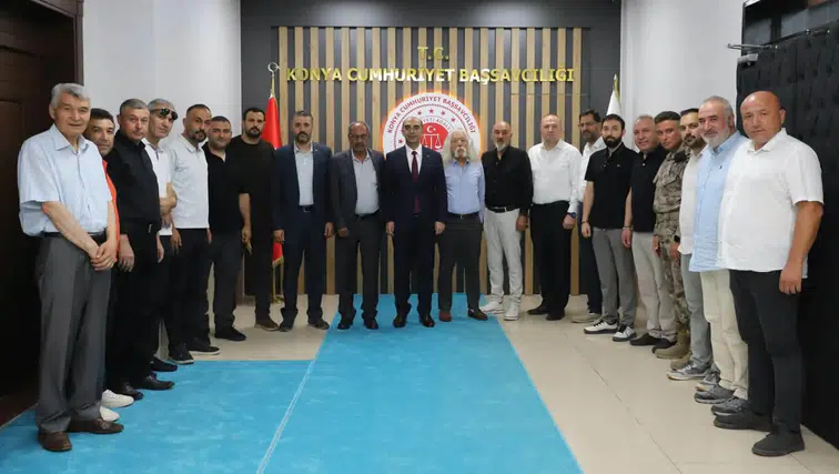 TUR-ÇEV-DER’den Konya Cumhuriyet Başsavcısı Uzun’a ziyaret