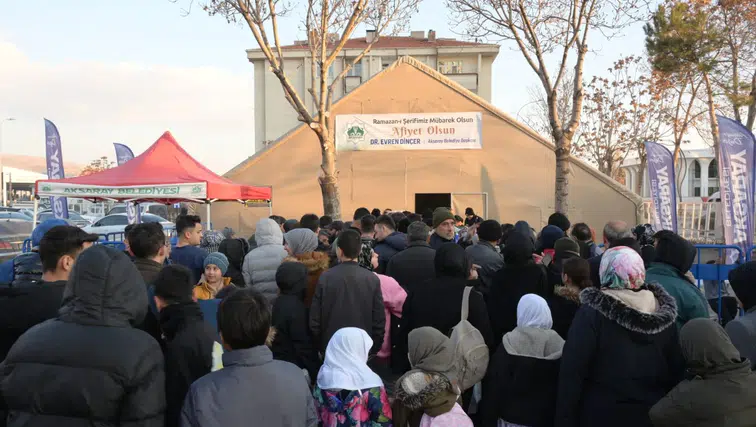 Aksaray’da Ramazan dayanışması! Binlerce kişiye iftar verilecek