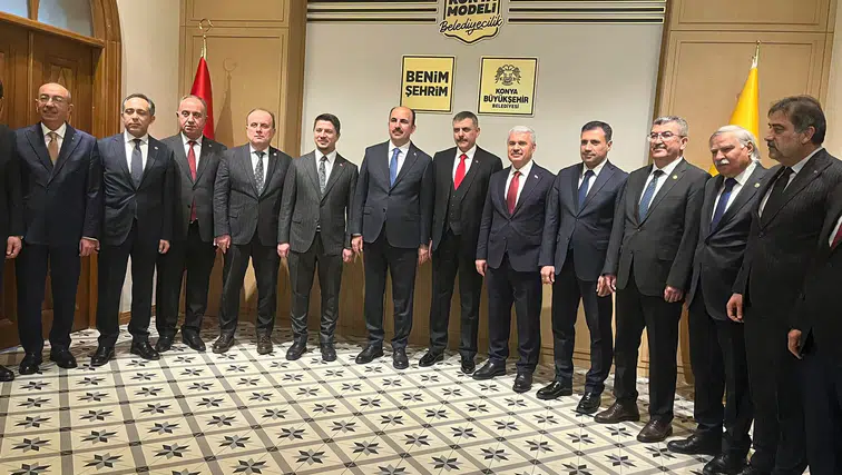 Bakan Çiftçi'den Konya Büyükşehir'e ziyaret