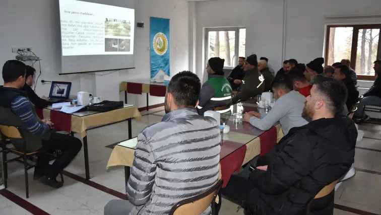 Konya'da orman yangınlarına karşı hazırlık! Eğitim programı yapıldı