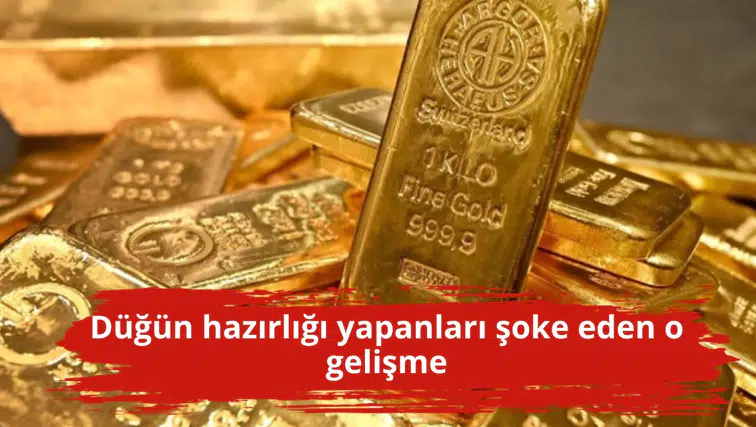 Düğün hazırlığı yapanları şoke eden o gelişme