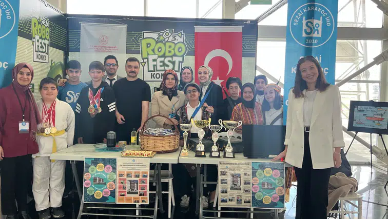 Sezai Karakoç İHO, RoboFest’te yoğun ilgi gördü
