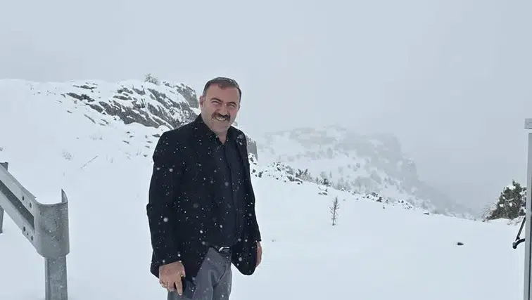 Konya’da Mayıs ayında kar yağıyor!