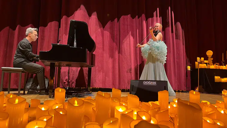 Konya’da mum ışığında unutulmaz gece! Candela Concert’e yoğun ilgi