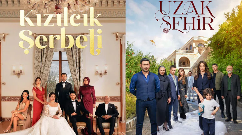 Dizilere Olan İlgi Medya ve Sosyal Medyada Zirvede: Kızılcık Şerbeti ve Uzak Şehir Damga Vurdu