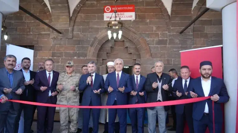 CHP döneminde yıkılan cami tekrar ibadete açıldı