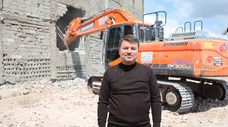 Aksaray'da büyük dönüşüm! Çok sayıda bina yıkıldı